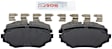 2001 Suzuki Grand Vitara - Front Ceramic Brake Pad Set, Blue Series