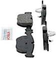 BE681 Front Blue Series Semi-metallic Brake Pad Set