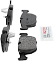 BE681 Front Blue Series Semi-metallic Brake Pad Set