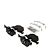 BE683H Rear Blue Series Semi-metallic Brake Pad Set