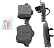 BE687A Front Blue Series Semi-metallic Brake Pad Set