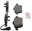 BE687A Front Blue Series Semi-metallic Brake Pad Set