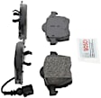BE687A Front Blue Series Semi-metallic Brake Pad Set