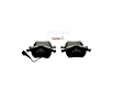 BE687AH Front Blue Series Semi-metallic Brake Pad Set