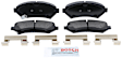 1999 Oldsmobile Silhouette - Front Semi-metallic Brake Pad Set, Blue Series