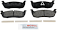 1999 Ford F-150 - Rear Ceramic Brake Pad Set, Blue Series