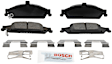 2005 Pontiac Grand Am - Front Ceramic Brake Pad Set, 2.2L 4Cyl, Blue Series