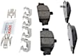 2005 Pontiac Grand Am - Front Ceramic Brake Pad Set, 2.2L 4Cyl, Blue Series