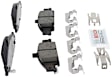 2005 Pontiac Grand Am - Front Ceramic Brake Pad Set, 2.2L 4Cyl, Blue Series