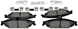 2005 Pontiac Grand Am - Front Ceramic Brake Pad Set, 2.2L 4Cyl, Blue Series