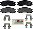 1999 Saturn SL1 - Front Ceramic Brake Pad Set, 1.9L 4Cyl, Blue Series