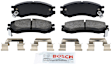 1999 Saturn SL1 - Front Ceramic Brake Pad Set, 1.9L 4Cyl, Blue Series