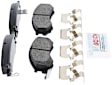 1999 Saturn SL1 - Front Ceramic Brake Pad Set, 1.9L 4Cyl, Blue Series