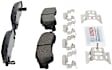 1998 Isuzu Hombre - Rear Ceramic Brake Pad Set, Blue Series