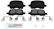 BE741H Front Blue Series Ceramic Brake Pad Set