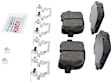 BE741H Front Blue Series Ceramic Brake Pad Set