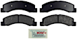 BE756 Front Blue Series Semi-metallic Brake Pad Set