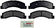 BE756 Front Blue Series Semi-metallic Brake Pad Set
