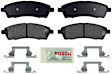 1998 Ford F-250 - Rear Ceramic Brake Pad Set, Over 8500 lb GVW, Blue Series