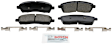 1998 Ford F-250 - Rear Ceramic Brake Pad Set, Over 8500 lb GVW, Blue Series