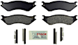 2000 Dodge Ram 1500 - Front Semi-metallic Brake Pad Set, 5.9L 8Cyl, 4WD, Blue Series