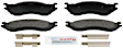 2000 Dodge Ram 1500 - Front Semi-metallic Brake Pad Set, 5.9L 8Cyl, 4WD, Blue Series