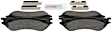 2000 Dodge Ram 1500 - Front Semi-metallic Brake Pad Set, 5.9L 8Cyl, 4WD, Blue Series