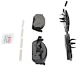 1999 Mercedes Benz ML430 - Front Semi-metallic Brake Pad Set, 4.3L 8Cyl, Blue Series