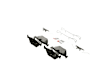 BE763H Rear Blue Series Semi-metallic Brake Pad Set