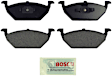BE768 Front Blue Series Semi-metallic Brake Pad Set