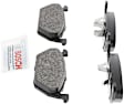 BE768 Front Blue Series Semi-metallic Brake Pad Set