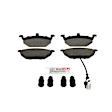 BE768AH Front Blue Series Semi-metallic Brake Pad Set
