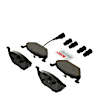 BE768AH Front Blue Series Semi-metallic Brake Pad Set