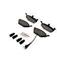 BE768AH Front Blue Series Semi-metallic Brake Pad Set