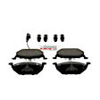 BE768AH Front Blue Series Semi-metallic Brake Pad Set