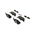 BE768H Front Blue Series Semi-metallic Brake Pad Set