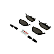 BE768H Front Blue Series Semi-metallic Brake Pad Set