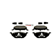 BE768H Front Blue Series Semi-metallic Brake Pad Set