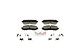 1999 Lexus LX470 - Rear Ceramic Brake Pad Set, 4.7L 8Cyl, Euroline Series