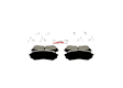 1999 Lexus LX470 - Rear Ceramic Brake Pad Set, 4.7L 8Cyl, Euroline Series