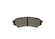 1999 Lexus LX470 - Rear Ceramic Brake Pad Set, 4.7L 8Cyl, Euroline Series