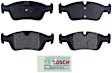 BE781 Front Blue Series Semi-metallic Brake Pad Set
