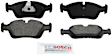 BE781 Front Blue Series Semi-metallic Brake Pad Set
