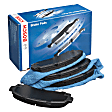 1997 Chrysler LHS - Rear Semi-Metallic Brake Pad Set, Blue Series