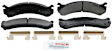 BE784H Blue Series Ceramic Brake Pad Set