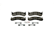 BE786H Euroline Series Semi-metallic Brake Pad Set