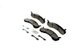 BE786H Euroline Series Semi-metallic Brake Pad Set