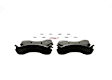 BE786H Euroline Series Semi-metallic Brake Pad Set