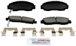 2010 Honda Accord - Front Ceramic Brake Pad Set, 3.5L 6Cyl, Blue Series