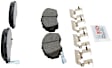 2010 Honda Accord - Front Ceramic Brake Pad Set, 3.5L 6Cyl, Blue Series